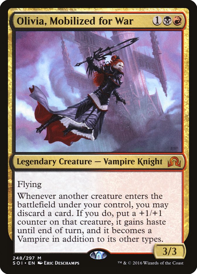 Olivia, Mobilized for War [Shadows over Innistrad] | Webway Games