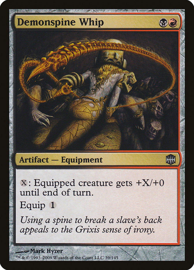 Demonspine Whip [Alara Reborn] | Webway Games