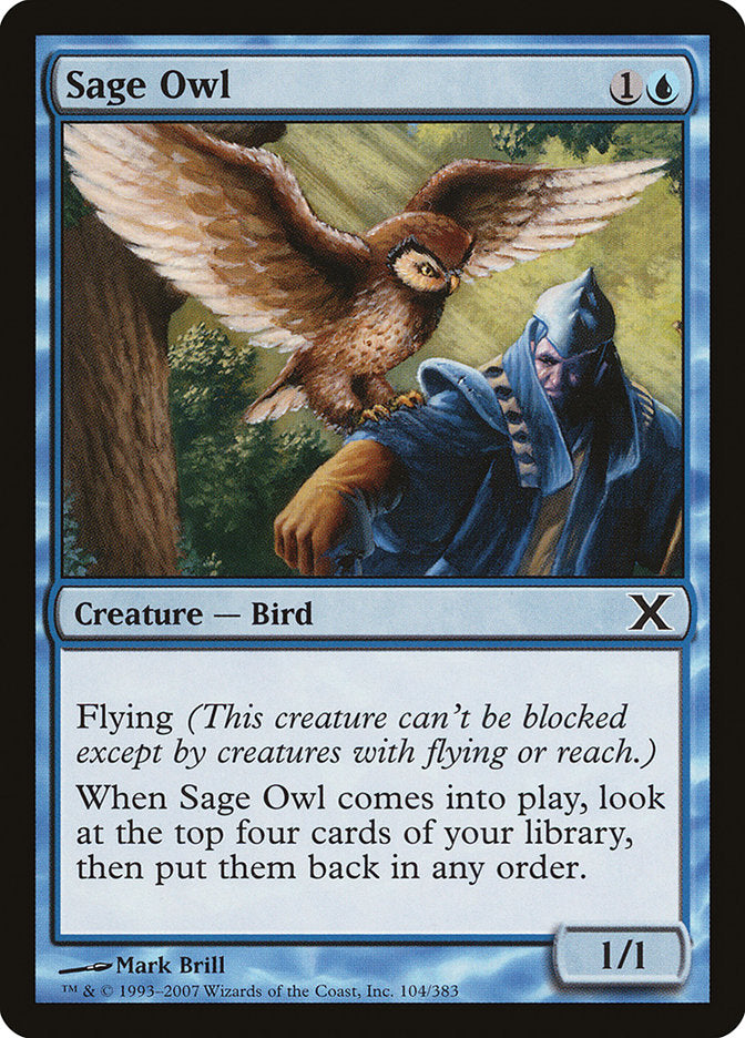 Sage Owl [Tenth Edition] | Webway Games