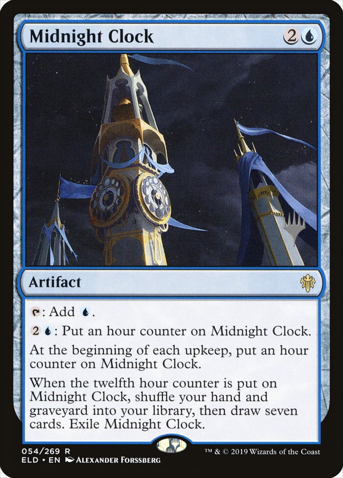 Midnight Clock (Promo Pack) [Throne of Eldraine Promos] | Webway Games