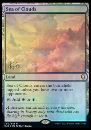 Sea of Clouds [Commander Legends: Battle for Baldur's Gate Prerelease Promos] | Webway Games