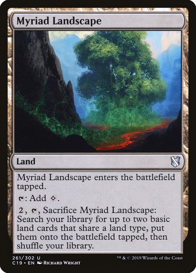 Myriad Landscape [Commander 2019] | Webway Games