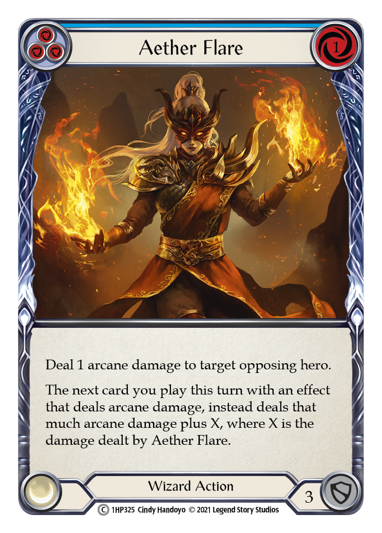 Aether Flare (Blue) [1HP325] | Webway Games