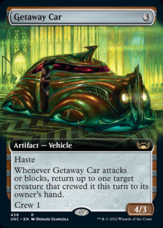 Getaway Car (Extended Art) [Streets of New Capenna] | Webway Games