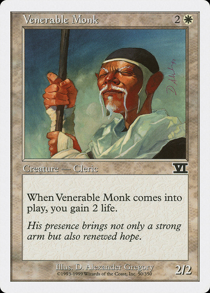 Venerable Monk [Classic Sixth Edition] | Webway Games