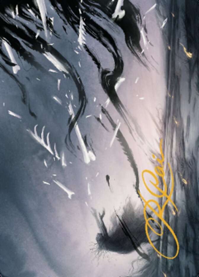 Shadow Prophecy Art Card (Gold-Stamped Signature) [Dominaria United Art Series] | Webway Games