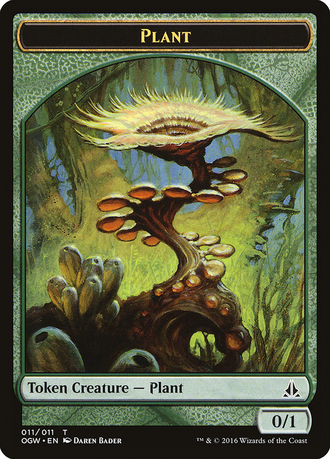 Plant [Oath of the Gatewatch Tokens] | Webway Games