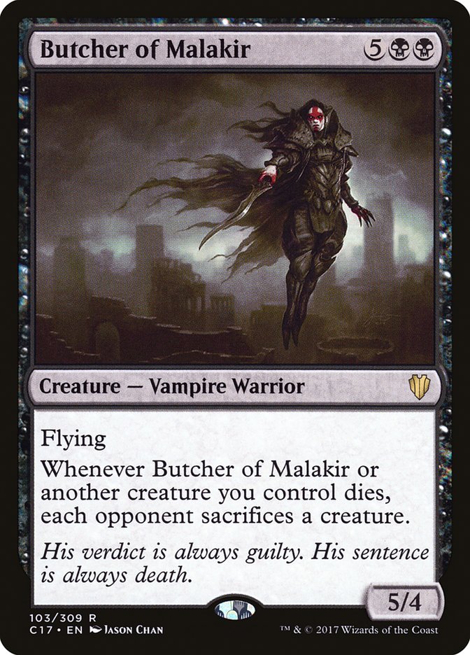 Butcher of Malakir [Commander 2017] | Webway Games