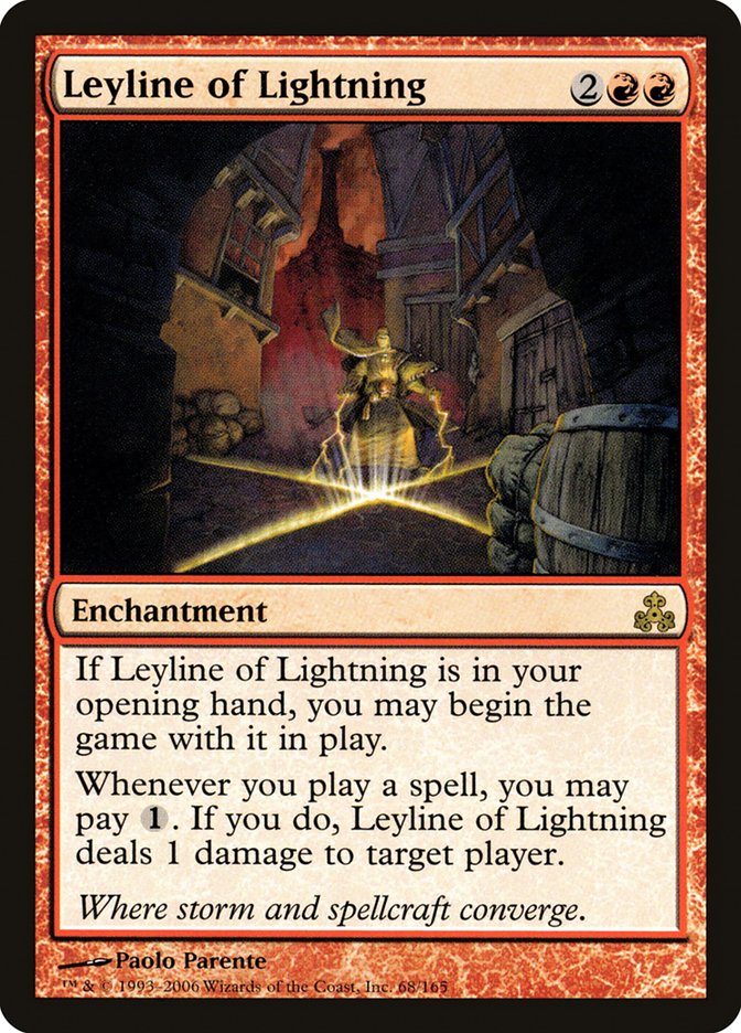 Leyline of Lightning [Guildpact] | Webway Games