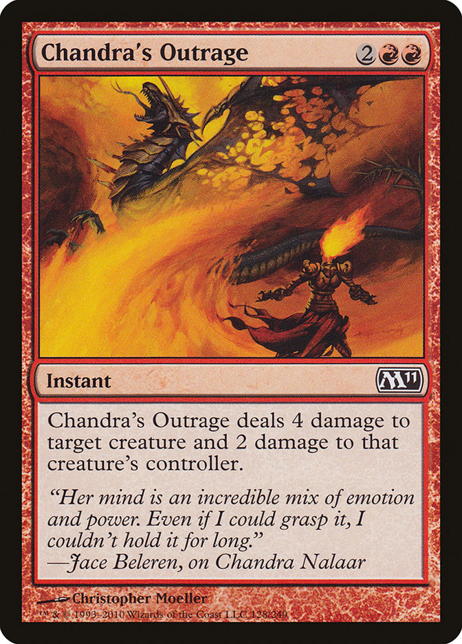 Chandra's Outrage [Magic 2011] | Webway Games