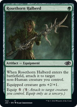 Rosethorn Halberd [Jumpstart 2022] | Webway Games