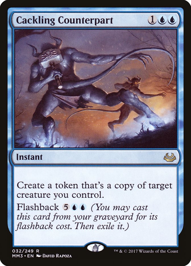 Cackling Counterpart [Modern Masters 2017] | Webway Games