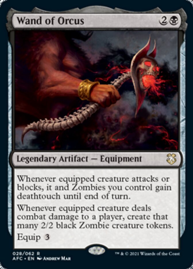 Wand of Orcus [Dungeons & Dragons: Adventures in the Forgotten Realms Commander] | Webway Games