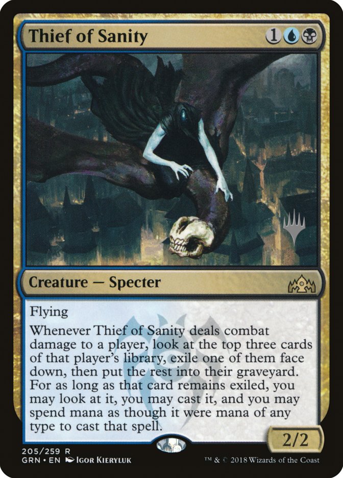 Thief of Sanity (Promo Pack) [Guilds of Ravnica Promos] | Webway Games