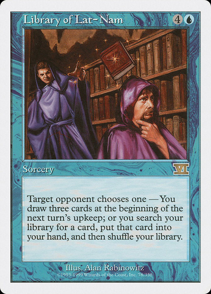 Library of Lat-Nam [Classic Sixth Edition] | Webway Games