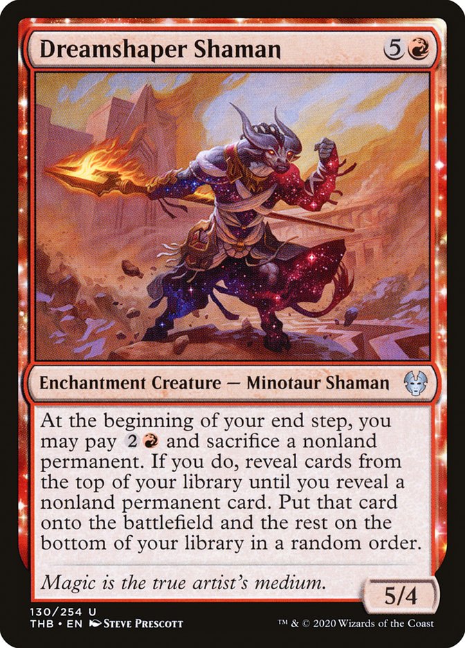 Dreamshaper Shaman [Theros Beyond Death] | Webway Games