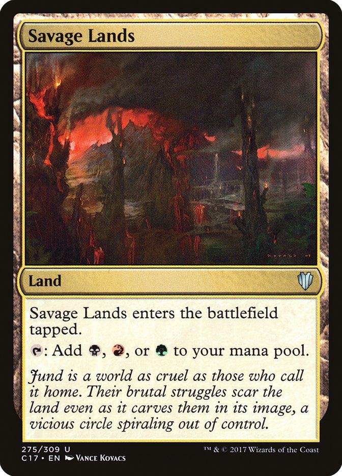Savage Lands [Commander 2017] | Webway Games