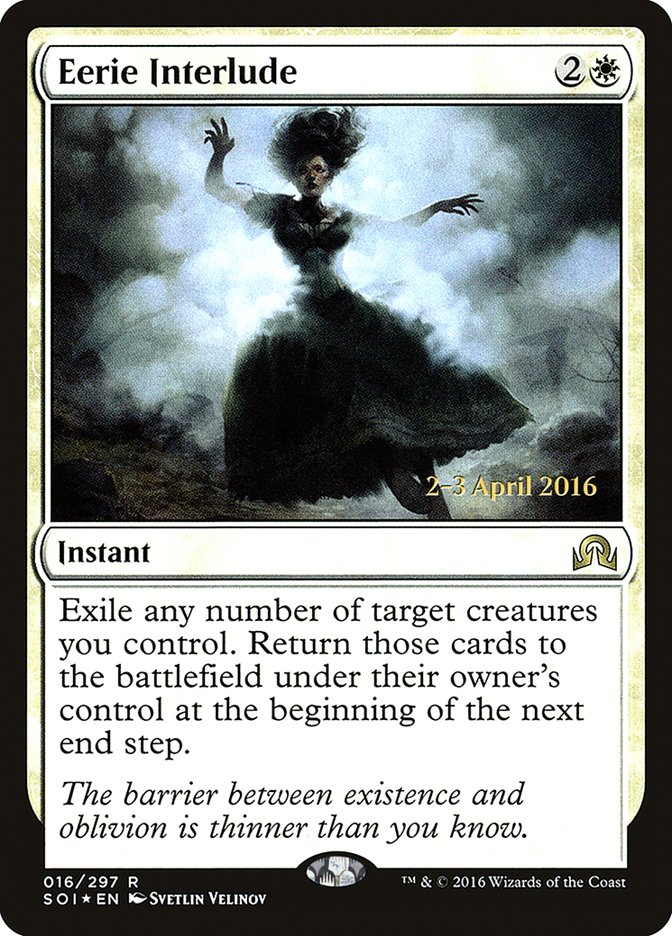 Eerie Interlude (Prerelease) [Shadows over Innistrad Prerelease Promos] | Webway Games