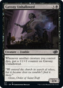Gavony Unhallowed [Jumpstart 2022] | Webway Games