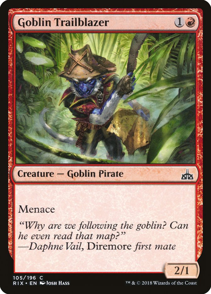 Goblin Trailblazer [Rivals of Ixalan] | Webway Games