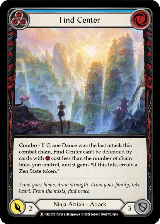 Find Center [CRU054] Unlimited Normal | Webway Games