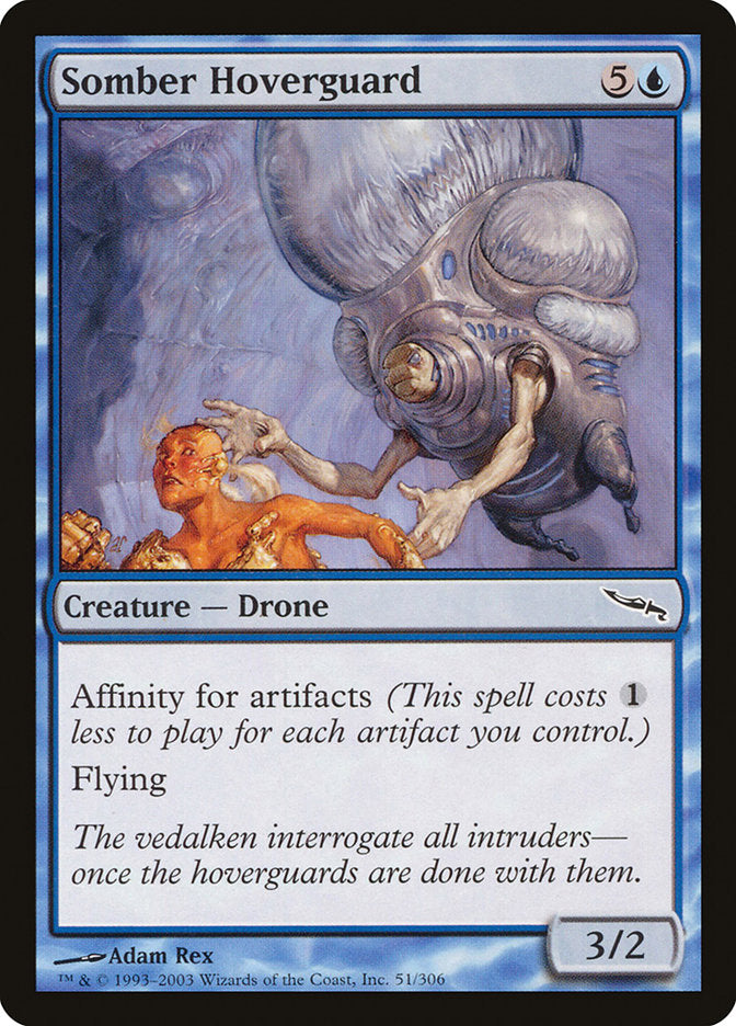 Somber Hoverguard [Mirrodin] | Webway Games