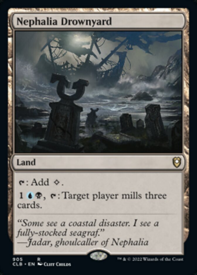 Nephalia Drownyard [Commander Legends: Battle for Baldur's Gate] | Webway Games