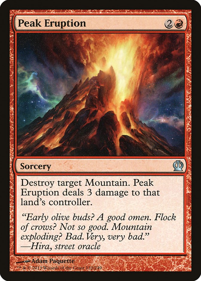 Peak Eruption [Theros] | Webway Games