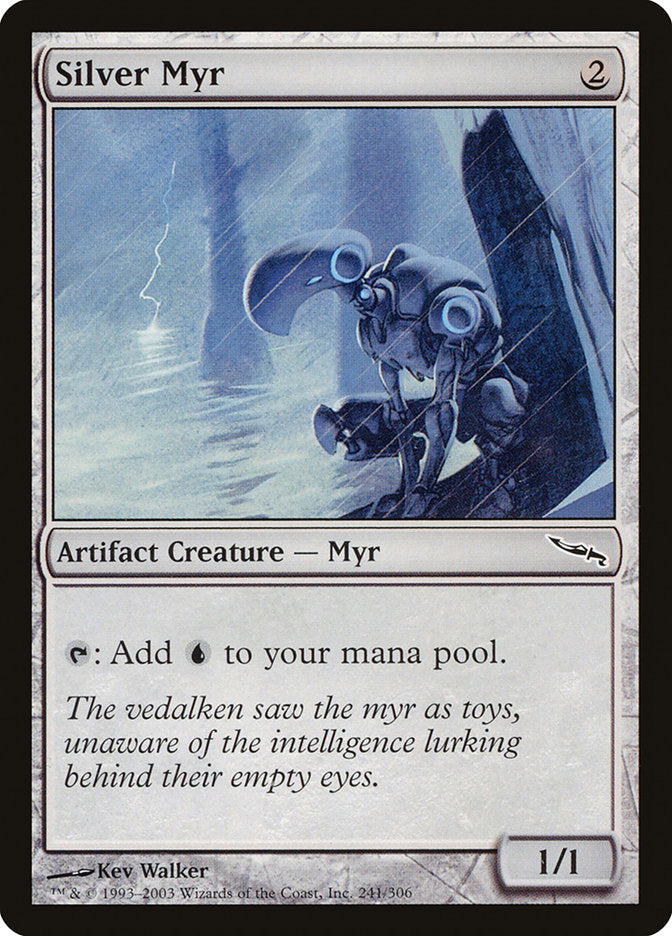 Silver Myr [Mirrodin] | Webway Games