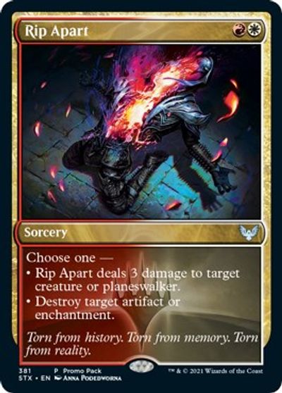 Rip Apart (Promo Pack) [Strixhaven: School of Mages] | Webway Games