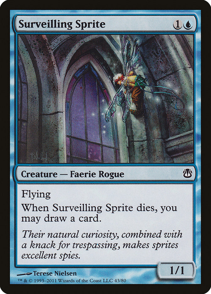 Surveilling Sprite [Duel Decks: Ajani vs. Nicol Bolas] | Webway Games