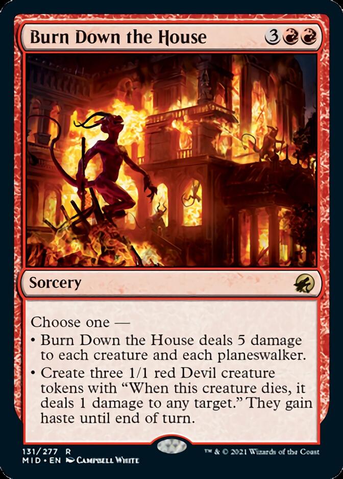 Burn Down the House [Innistrad: Midnight Hunt] | Webway Games