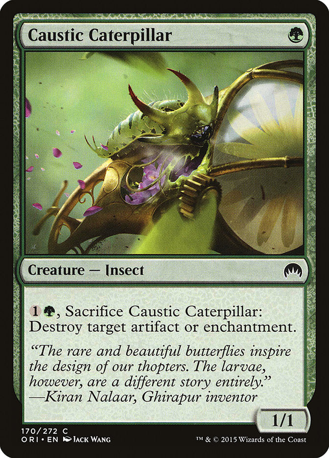 Caustic Caterpillar [Magic Origins] | Webway Games