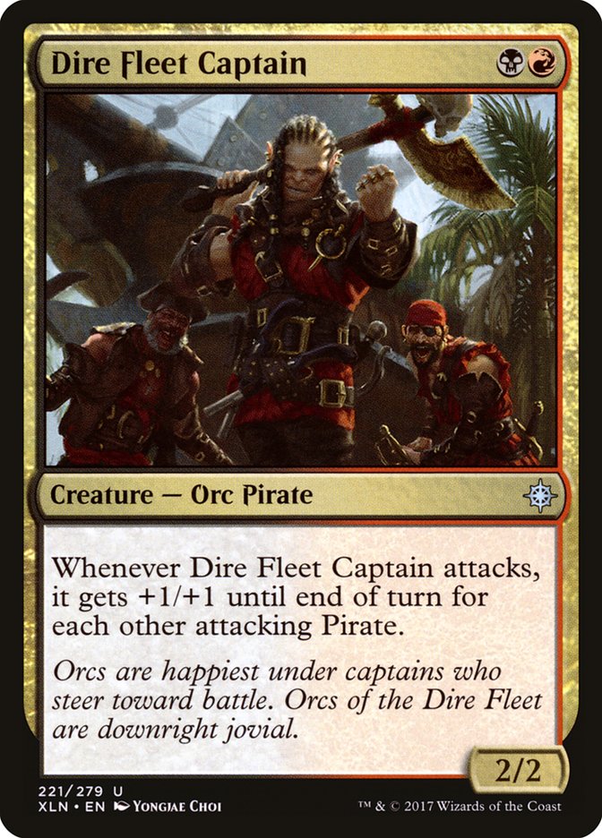 Dire Fleet Captain [Ixalan] | Webway Games