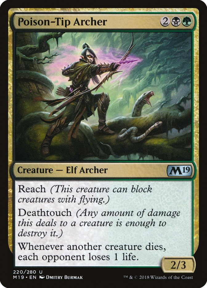 Poison-Tip Archer [Core Set 2019] | Webway Games