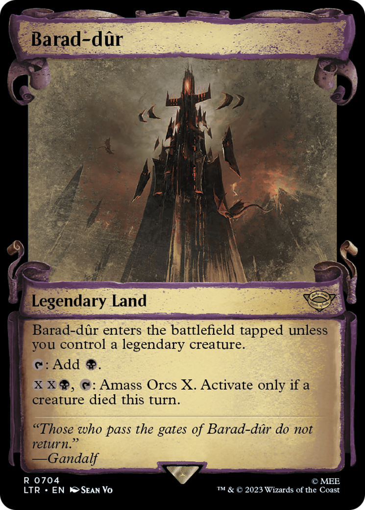 Barad-dur [The Lord of the Rings: Tales of Middle-Earth Showcase Scrolls] | Webway Games