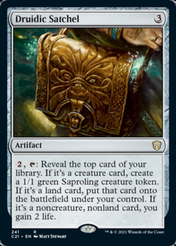 Druidic Satchel [Commander 2021] | Webway Games