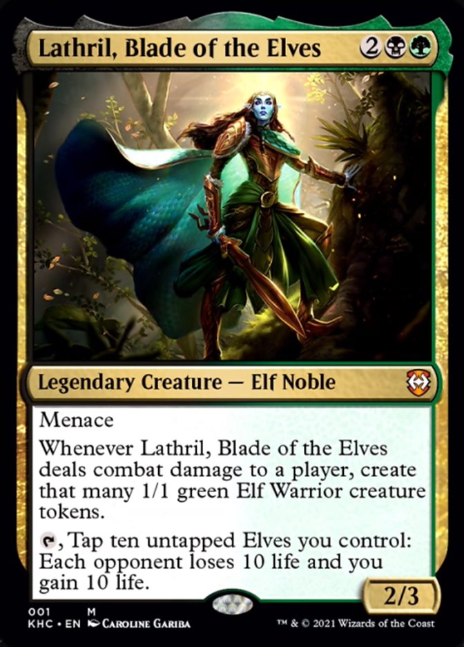 Lathril, Blade of the Elves [Kaldheim Commander] | Webway Games