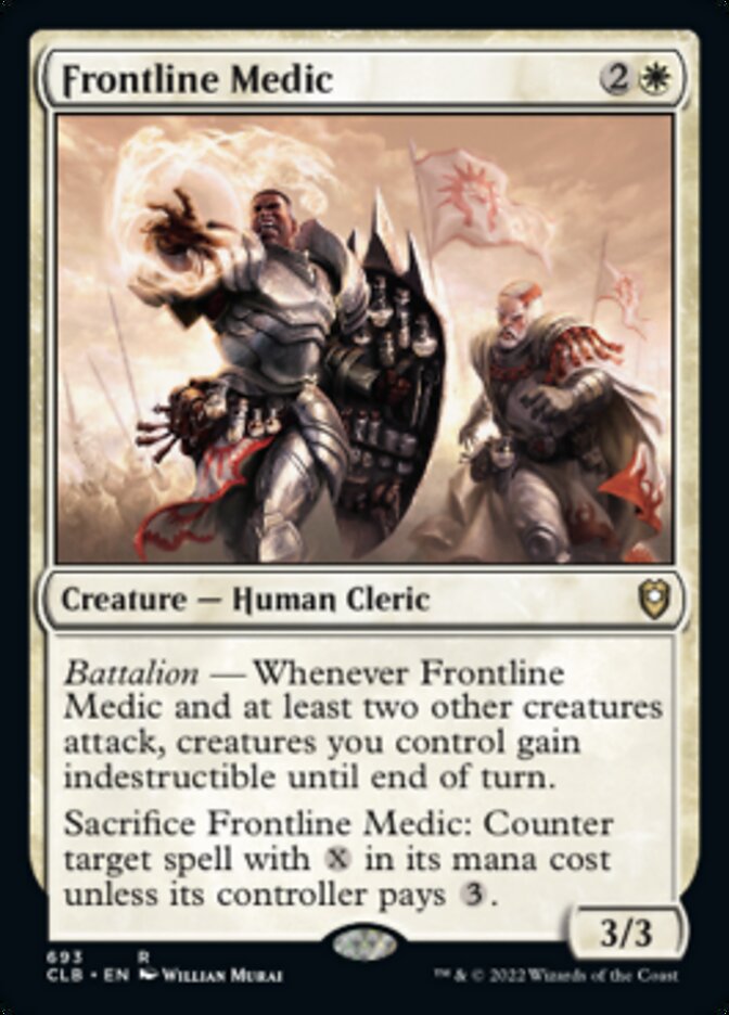 Frontline Medic [Commander Legends: Battle for Baldur's Gate] | Webway Games
