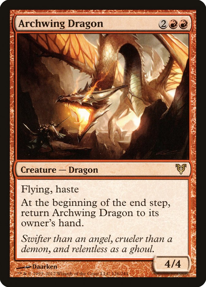 Archwing Dragon [Avacyn Restored] | Webway Games