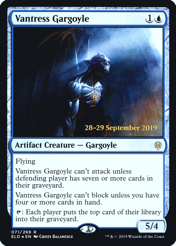 Vantress Gargoyle  [Throne of Eldraine Prerelease Promos] | Webway Games