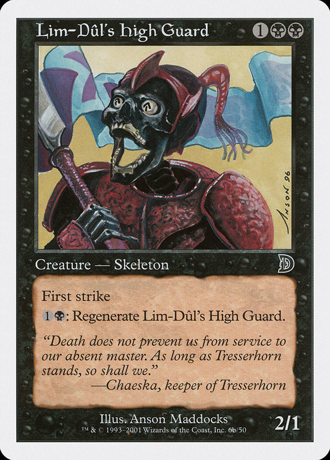 Lim-Dul's High Guard (Holding Flag) [Deckmasters] | Webway Games