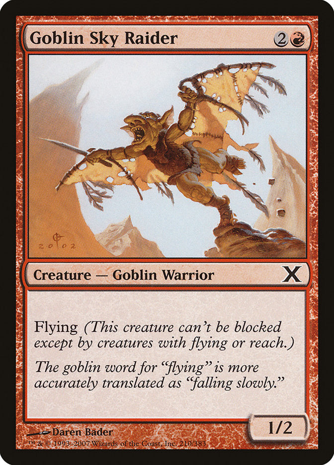 Goblin Sky Raider [Tenth Edition] | Webway Games