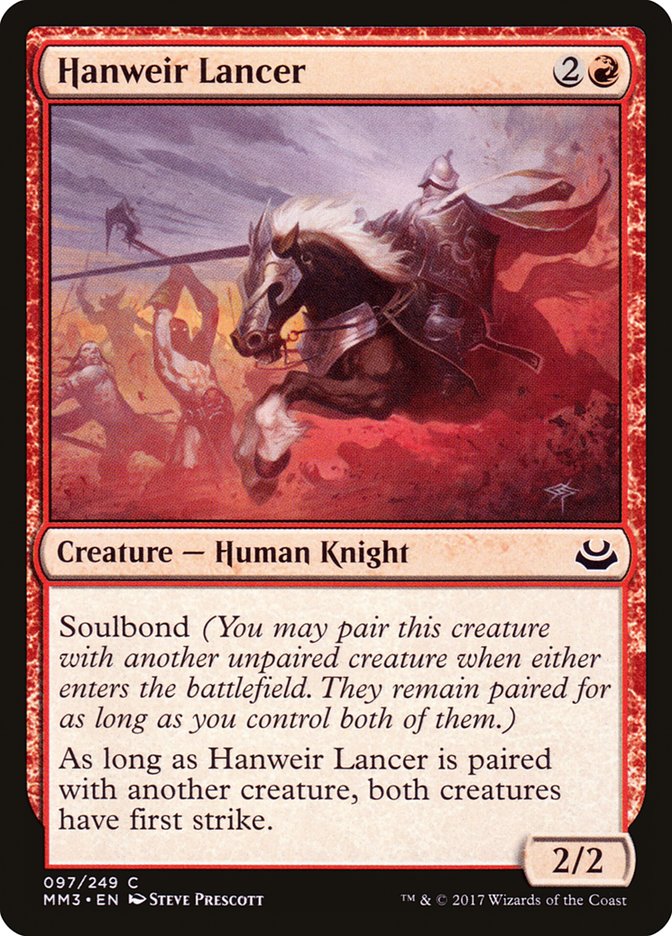 Hanweir Lancer [Modern Masters 2017] | Webway Games