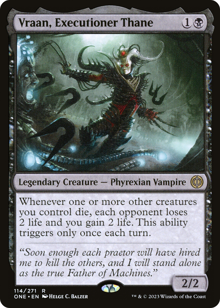 Vraan, Executioner Thane [Phyrexia: All Will Be One] | Webway Games