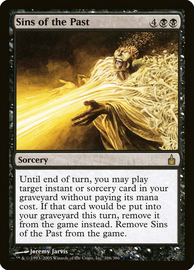 Sins of the Past [Ravnica: City of Guilds] | Webway Games