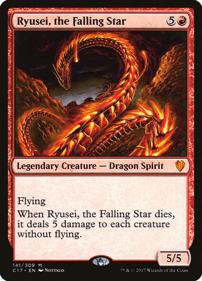 Ryusei, the Falling Star [Commander 2017] | Webway Games