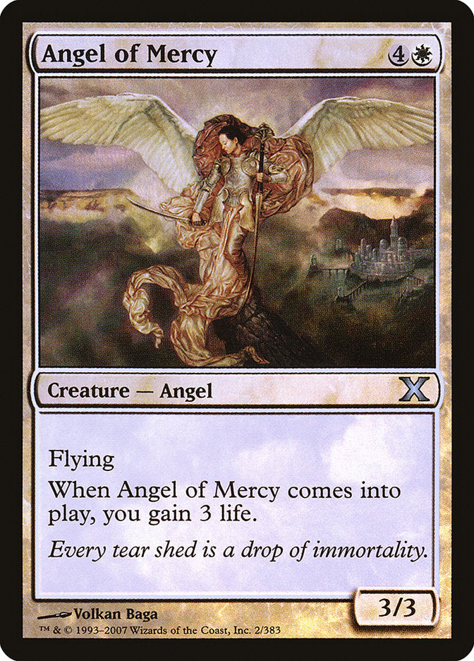 Angel of Mercy (Premium Foil) [Tenth Edition] | Webway Games