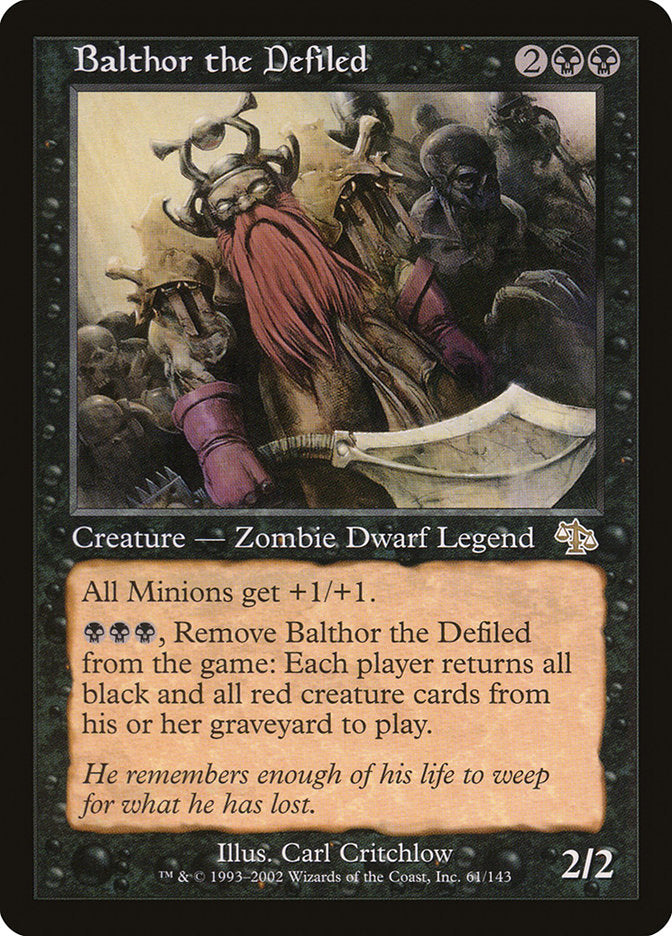Balthor the Defiled [Judgment] | Webway Games