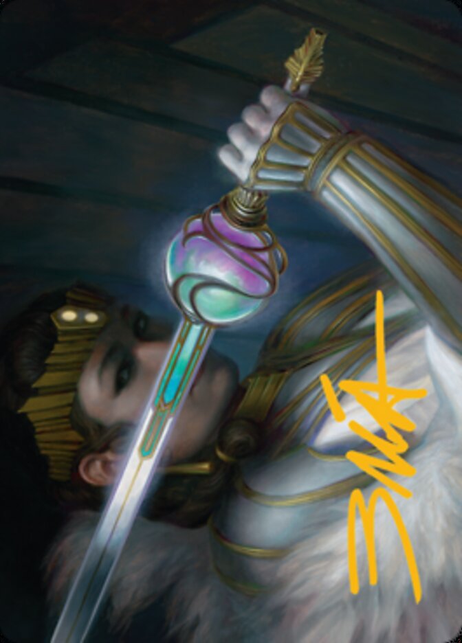 Luxior, Giada's Gift Art Card (Gold-Stamped Signature) [Streets of New Capenna Art Series] | Webway Games
